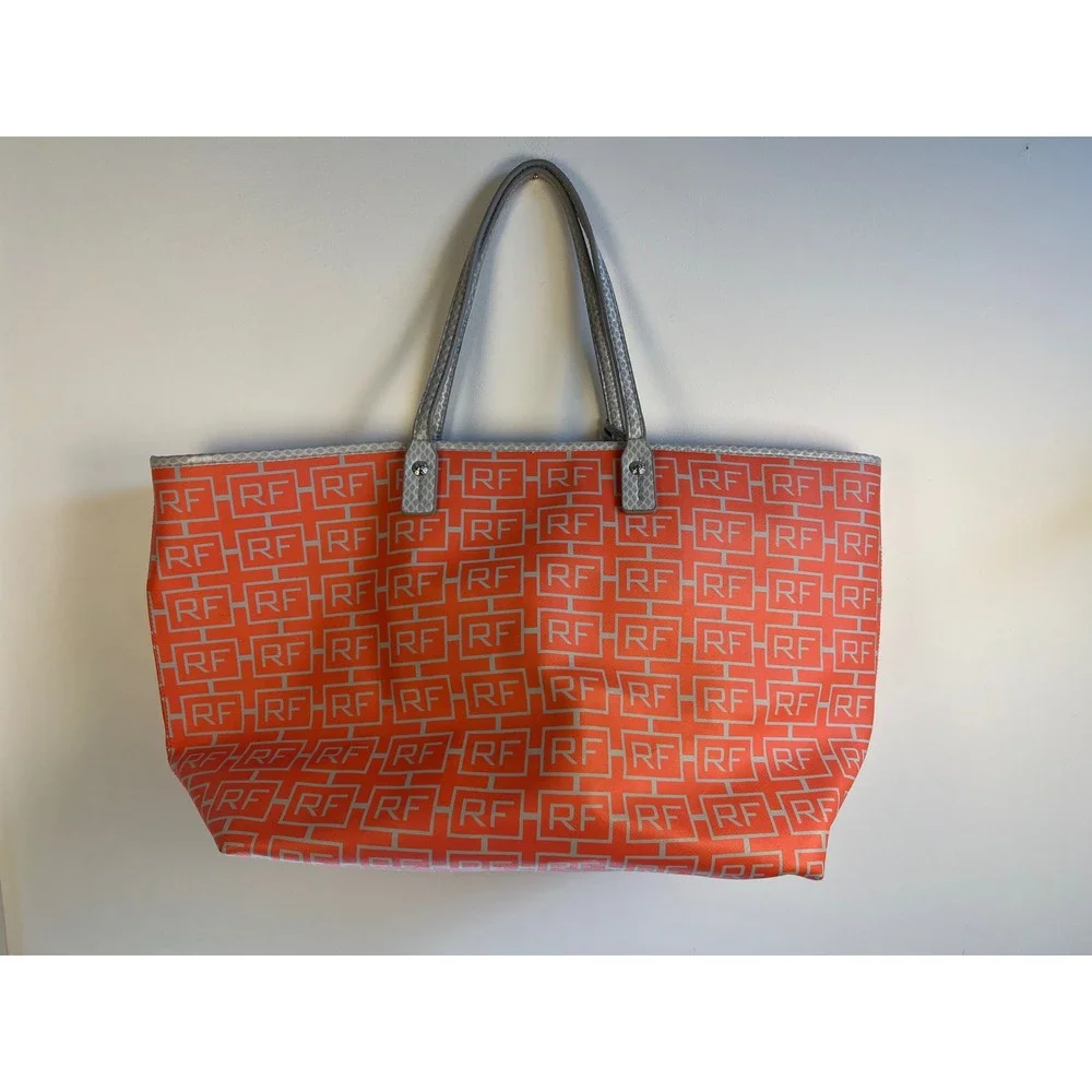 Rodan Fields Orange RF Logo Tote Bag Shoulder Bag‎